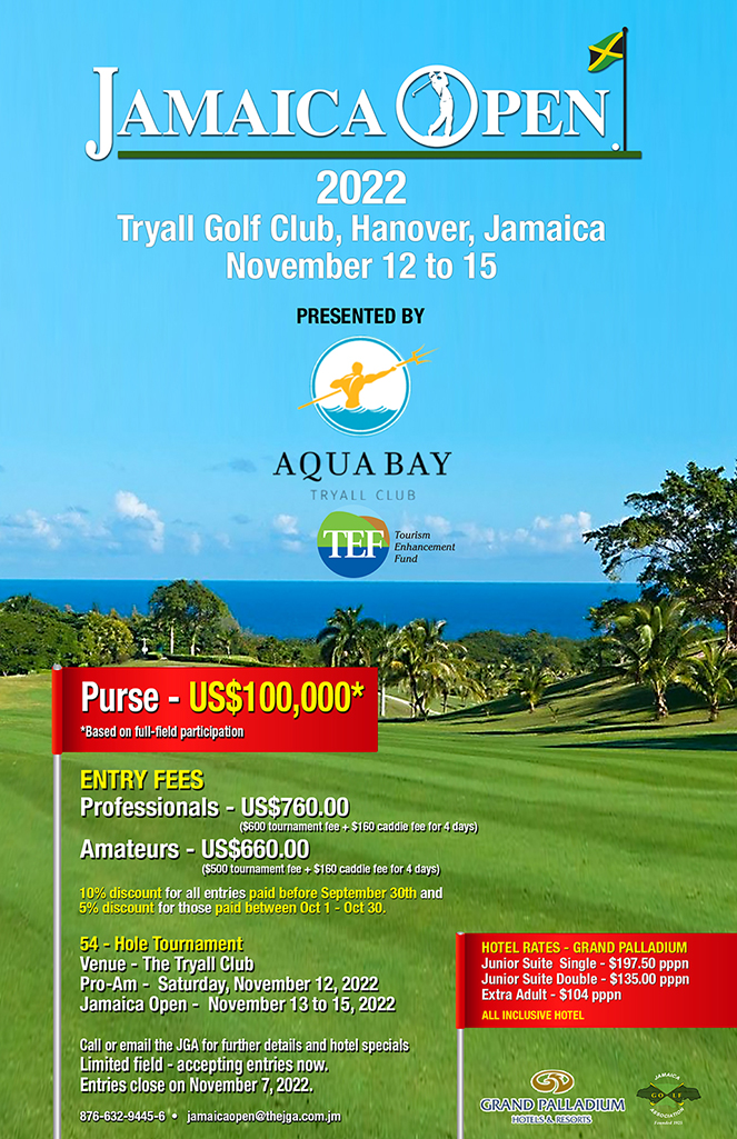 Jamaica Open 2022 poster